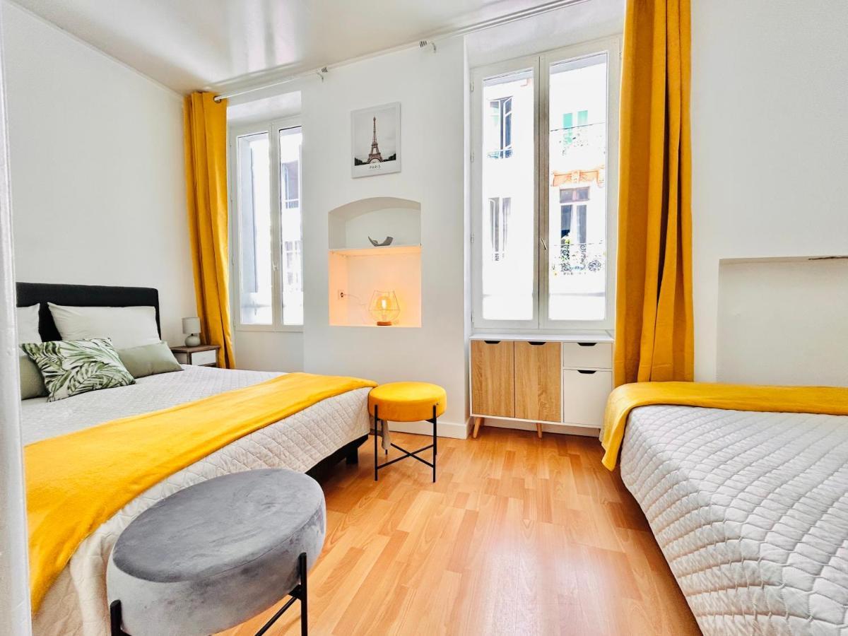 1 Bedroom Flat With Balcony Cannes Center Croisette 6Ppl Exteriör bild